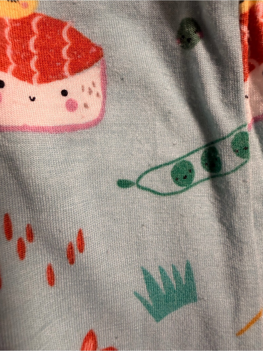 Little Sleepies Bamboo Pajama Set with Sushi Print - Picture 4 of 4